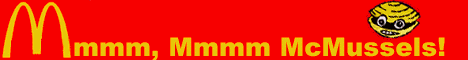 Mmmm, Mmmm McMussels animated banner ad